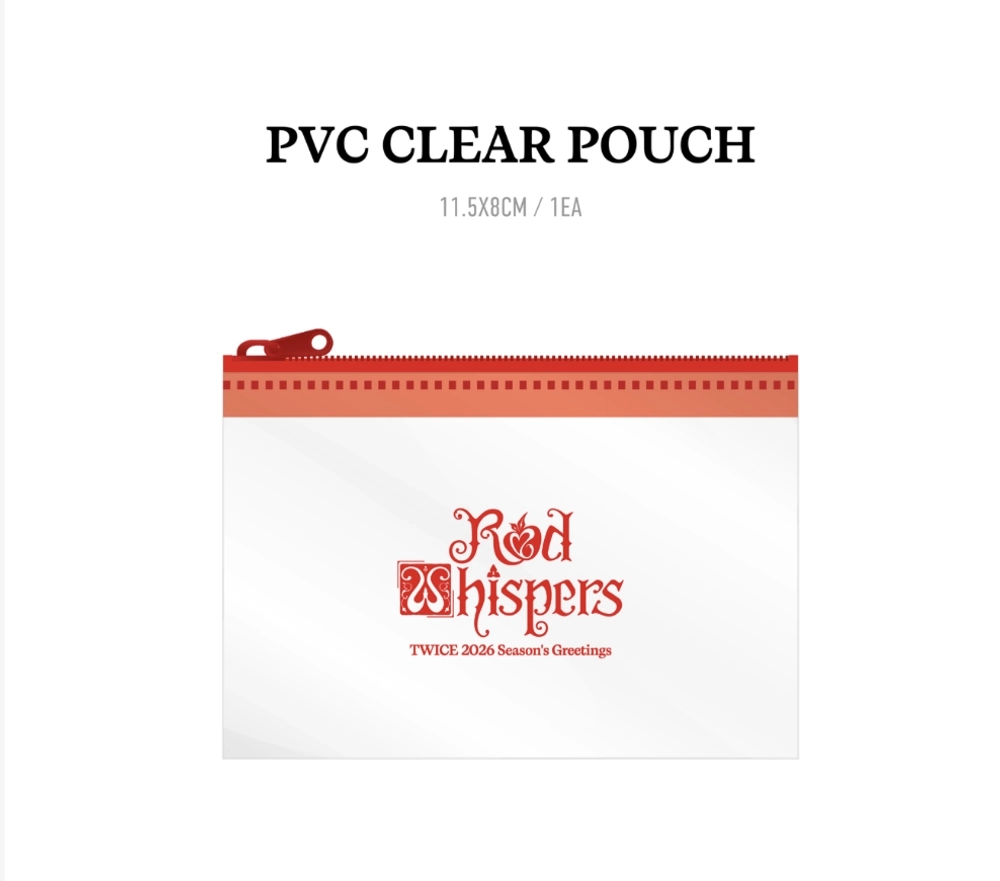 Набор TWICE - 2026 SEASON'S GREETINGS - RED WHISPERS