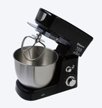 Миксер настольный с планетарным вращением насадок, 1000Вт, 6 скоростей, чаша 3,5л нерж, SA-6327BK