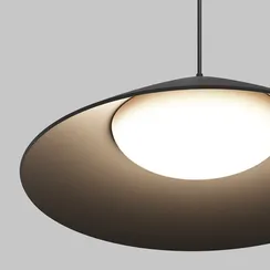 Уличный трековый светильник Кампана / Campana Elasity IP 3000К 12Вт 120° черный Outdoor o-tr01-1-p-12wb3k