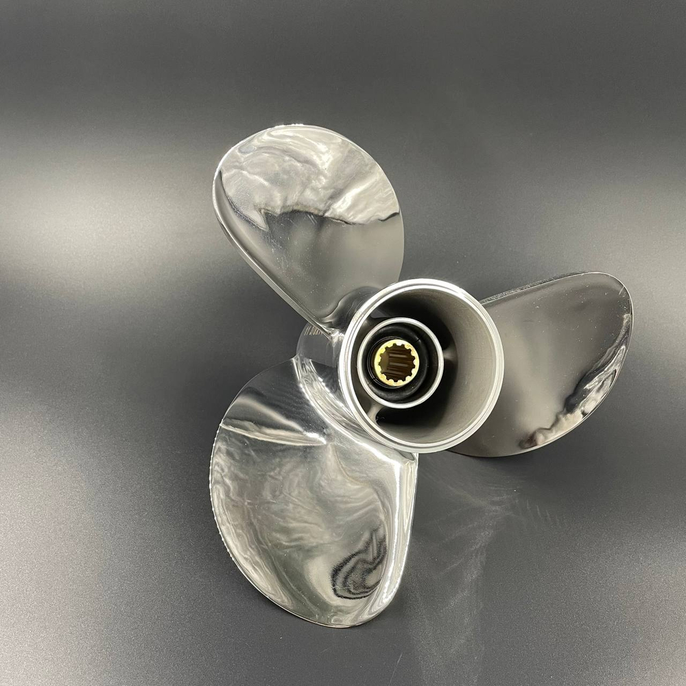 Гребной винт Yamaha 40-55, F30-60 Stella (3x11 3/8x14) (Сталь) (Polastorm)