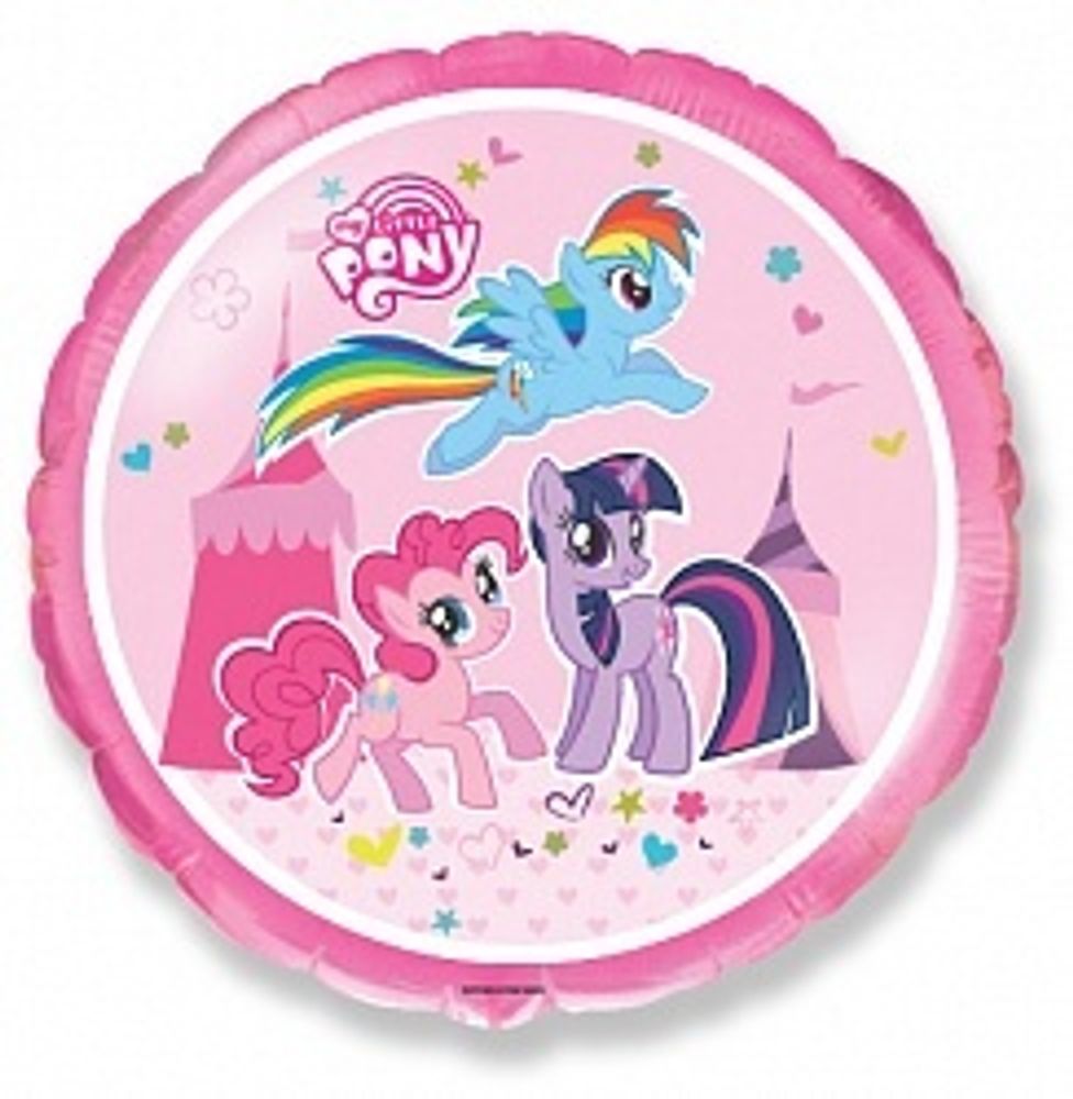 Круг розовый &quot;My Little Pony&quot; 46 см