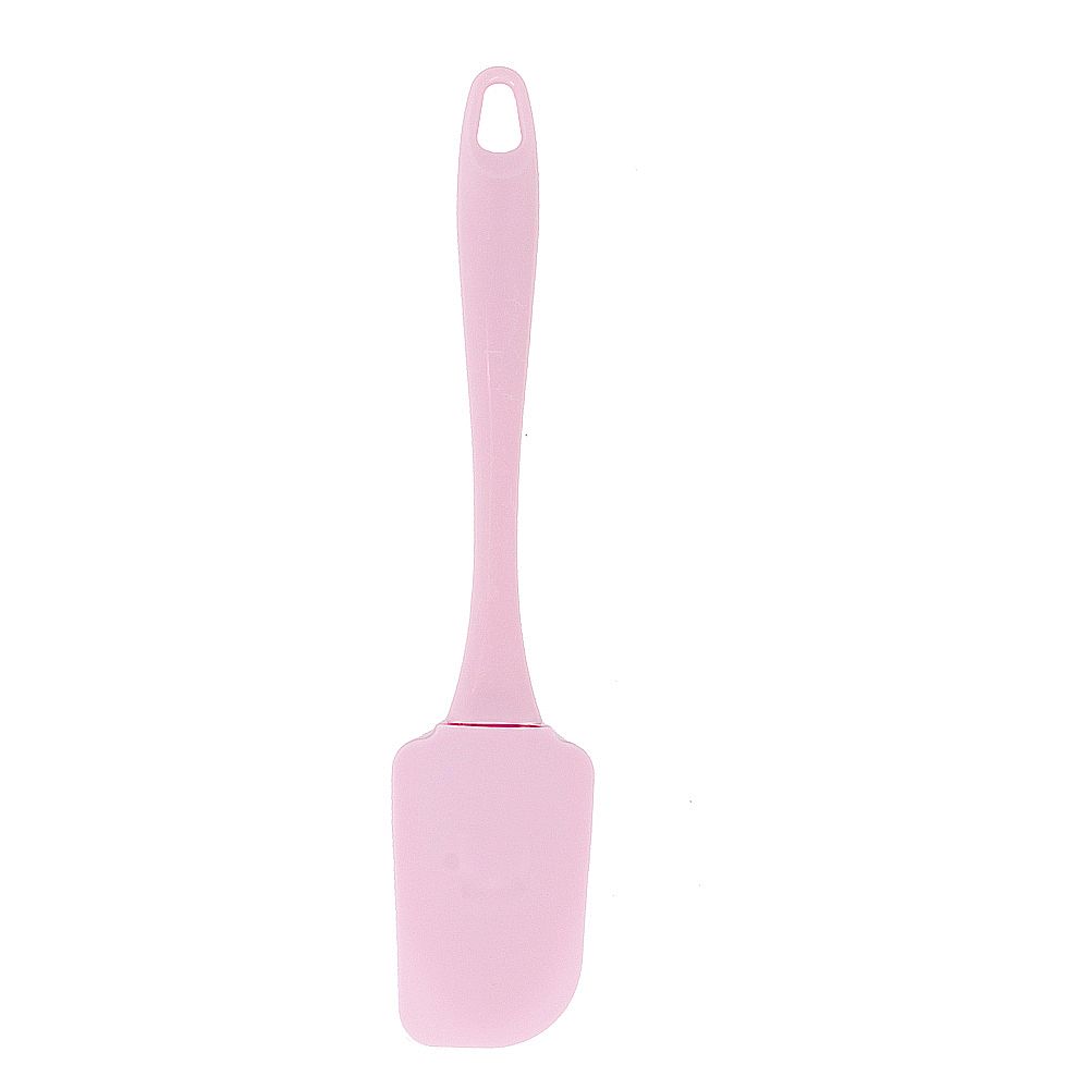 Лопатка кулинарная силиконовая 24х5х0,8см (4вида) (силикон,полипропилен) (упаковочный пакет)