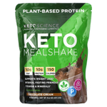 Keto Science, кетогенный коктейль, шоколадный крем, 431,2 г (15,2 унции)