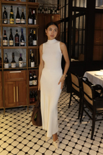 Платье JULIA с клиньями, молочный