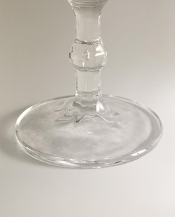 Zara Home бокал из стекла, цвет прозрачный, 16.7 см