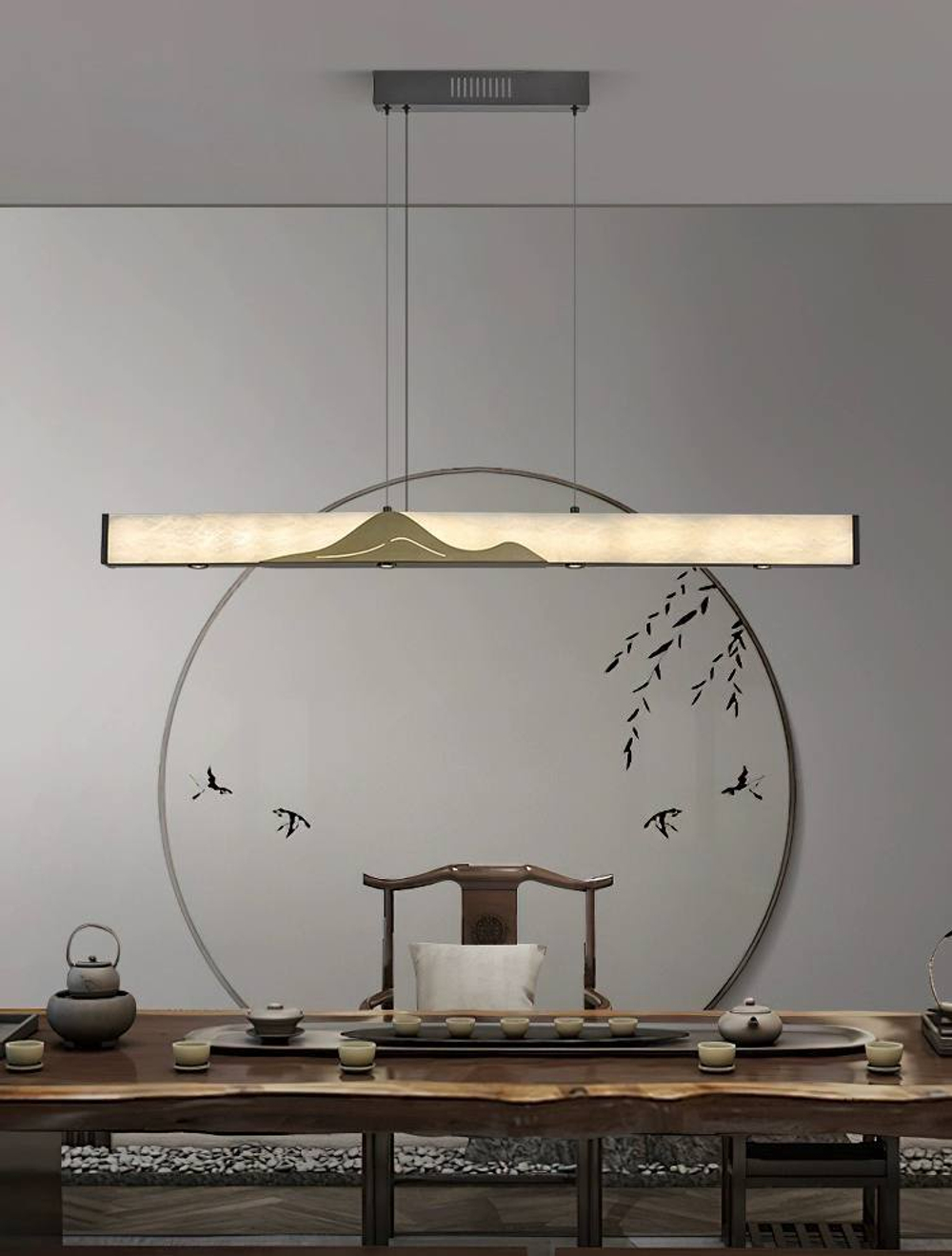 Chandelier  horizontal Seneca