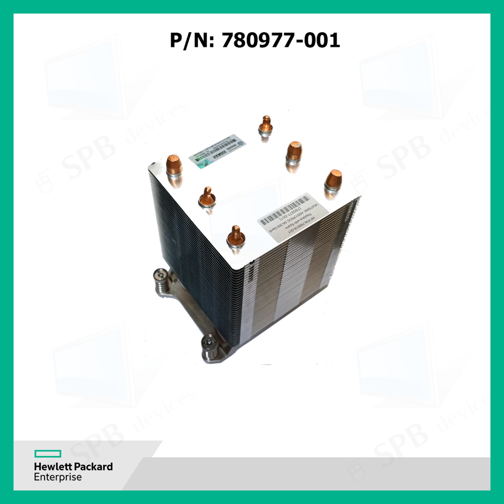 Радиатор HP Heatsink Cooling System для сервера HP ML350 Gen9 769018-001, 780977-001