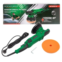Машина полировальная орбитальная электрическая (230V, 1050W, 1400-4800об/мин, диаметр круга - 150мм) RockFORCE RF-WT03072