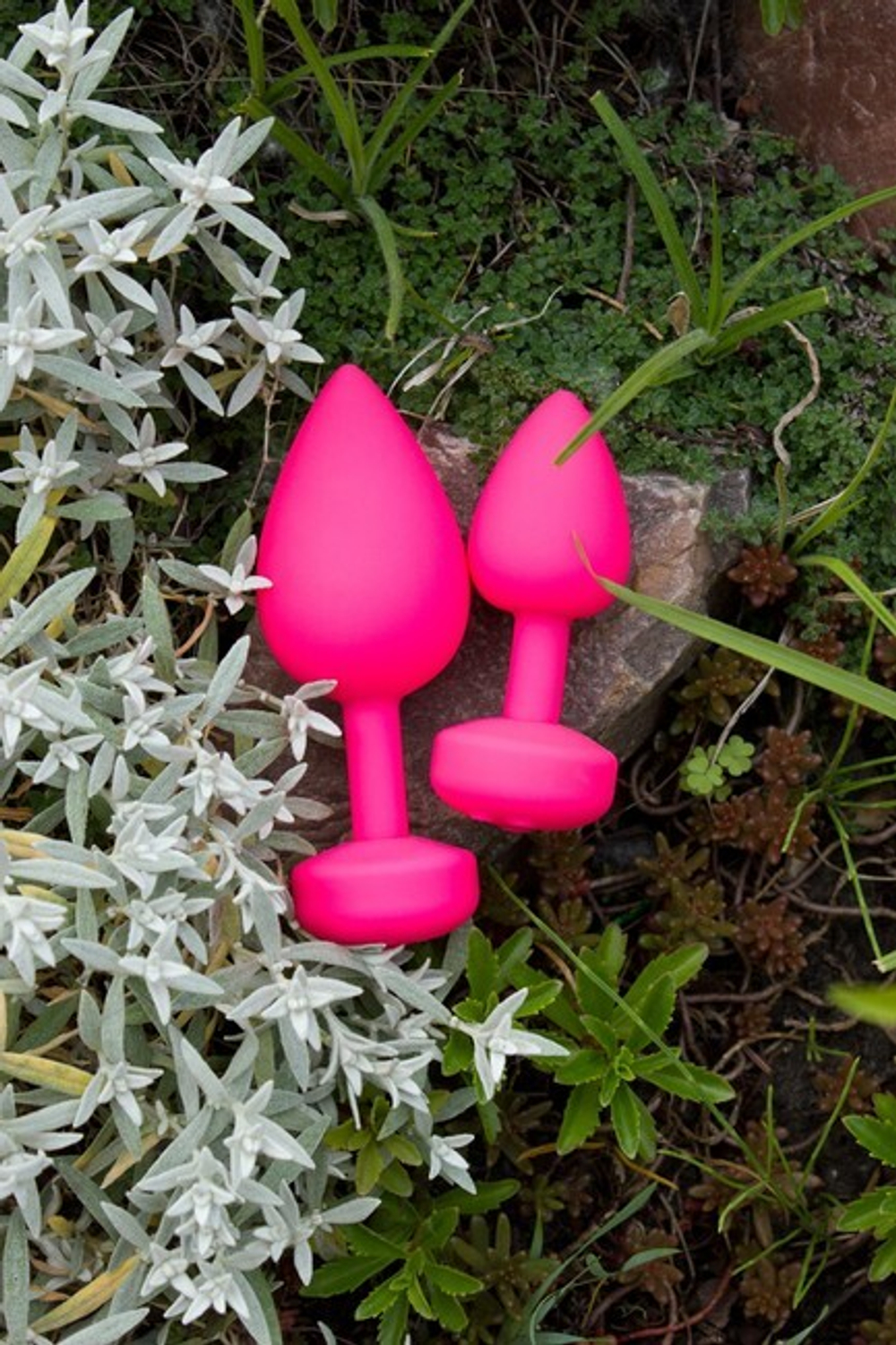 Анальная пробка с вибрацией на подзарядке G Plug L (6 режимов) (Цвет: ярко-розовый)