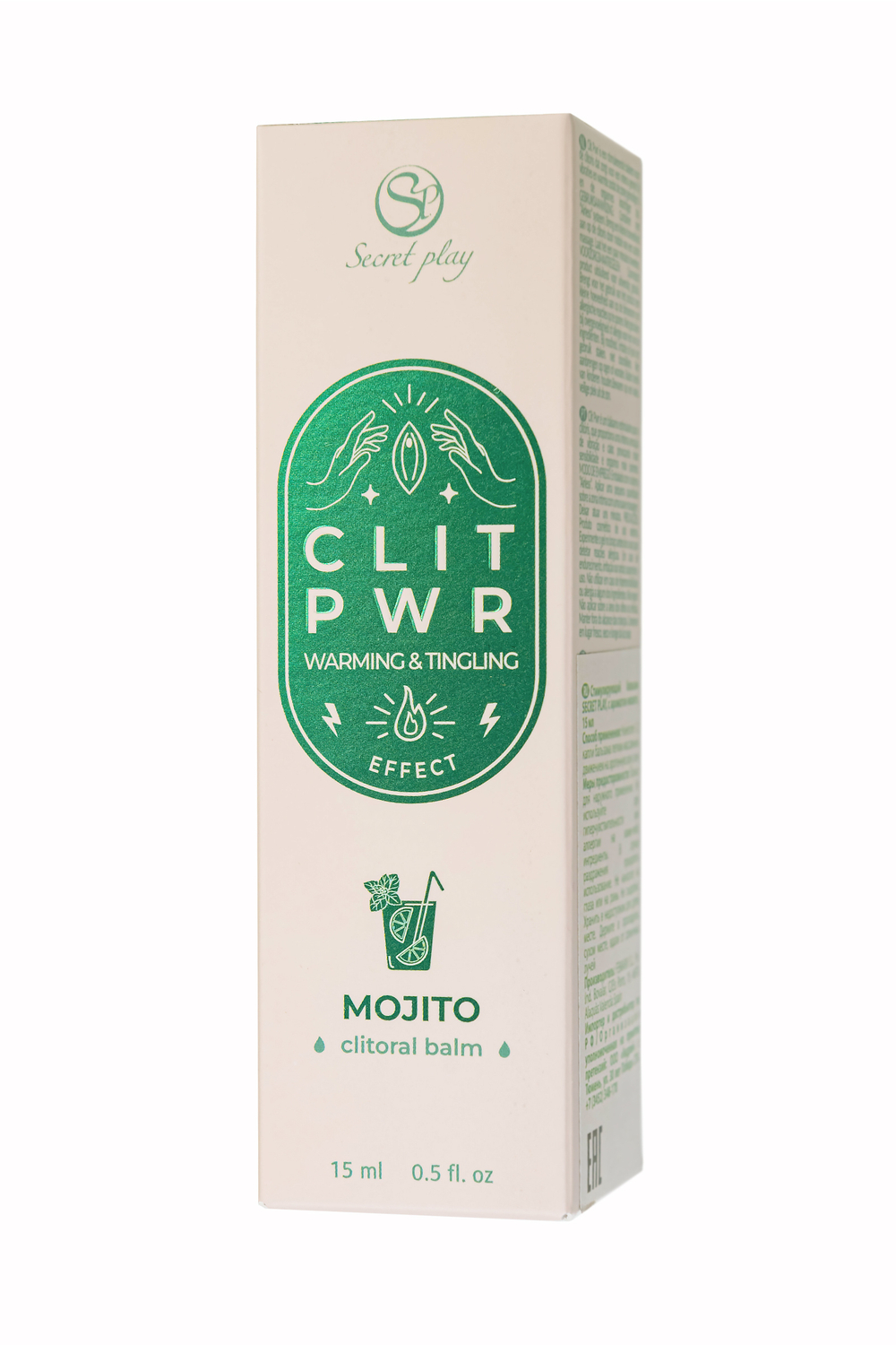 Стимулирующий бальзам для клитора Secret Play мохито 15 мл