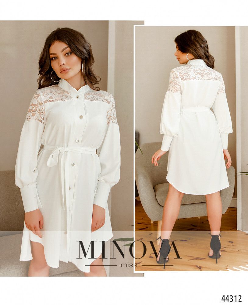 Платье 8633-молоко Minova