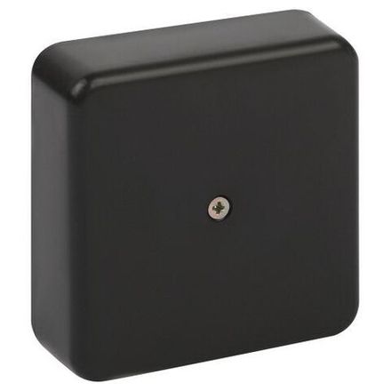 Коробка распаячная 75х75х20мм без клеммы IP40 черн. BS-B-75-75-20 Эра Б0061803