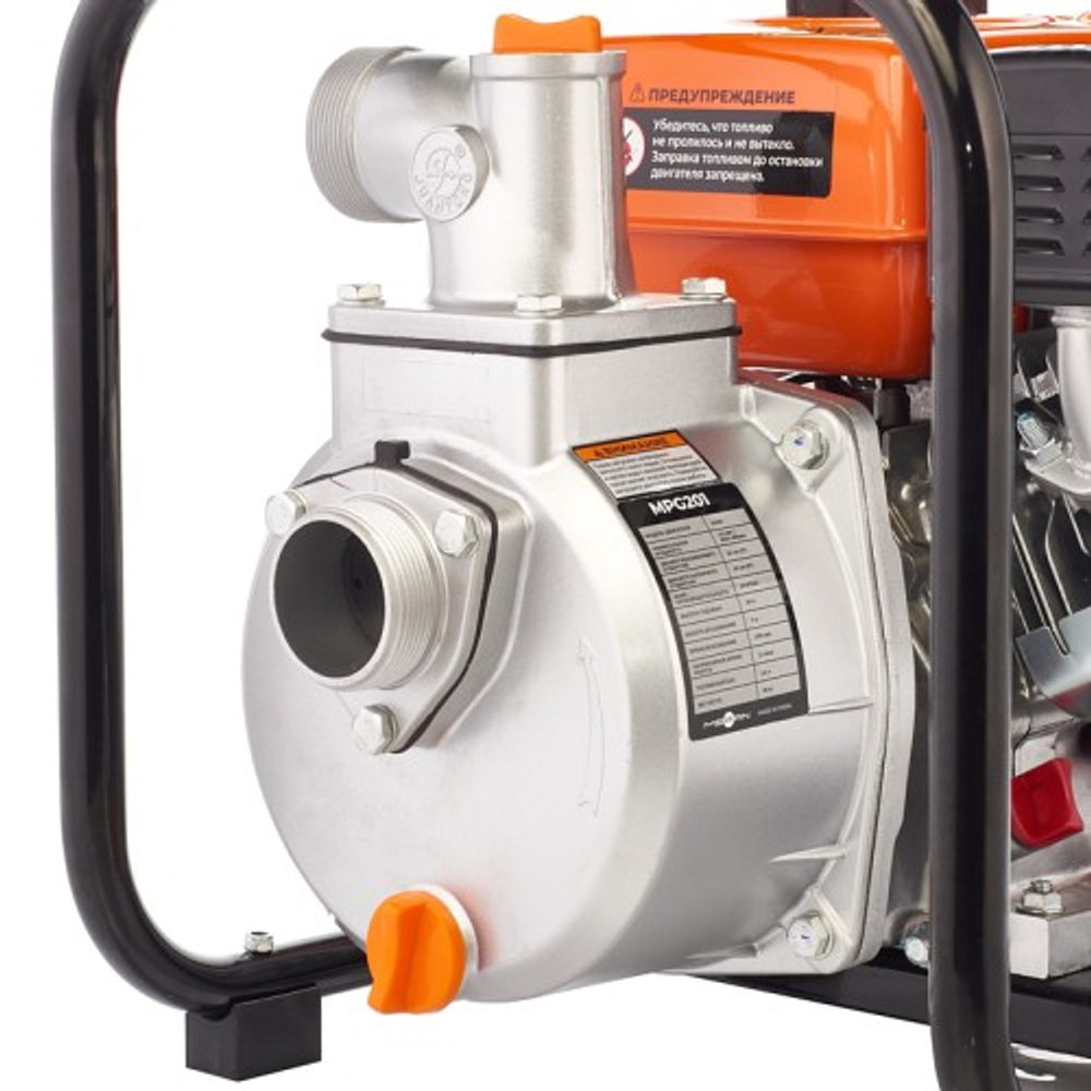 Мотопомпа бензиновая MERAN MPG201 для слабозагрязненной воды 100345493