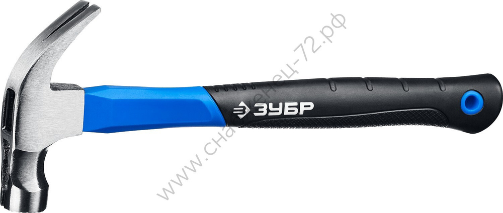 ЗУБР 450 г, Столярный молоток-гвоздодёр, Профессионал (20356-450)
