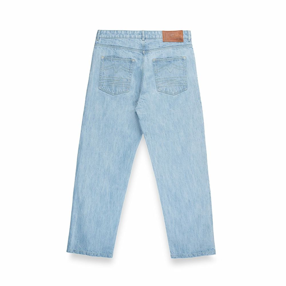 Джинсы Питерский щит Всадник голубые