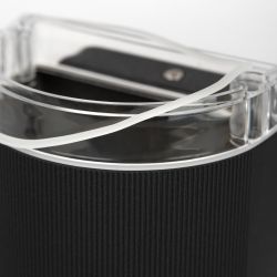 Светильник уличный настенный ЭРА «Адрия» GBW-102-BL-0230 230В 2хGU10 max 30Вт IP54 230х100x95мм вверх/вниз черный | Садово-парковые светильники