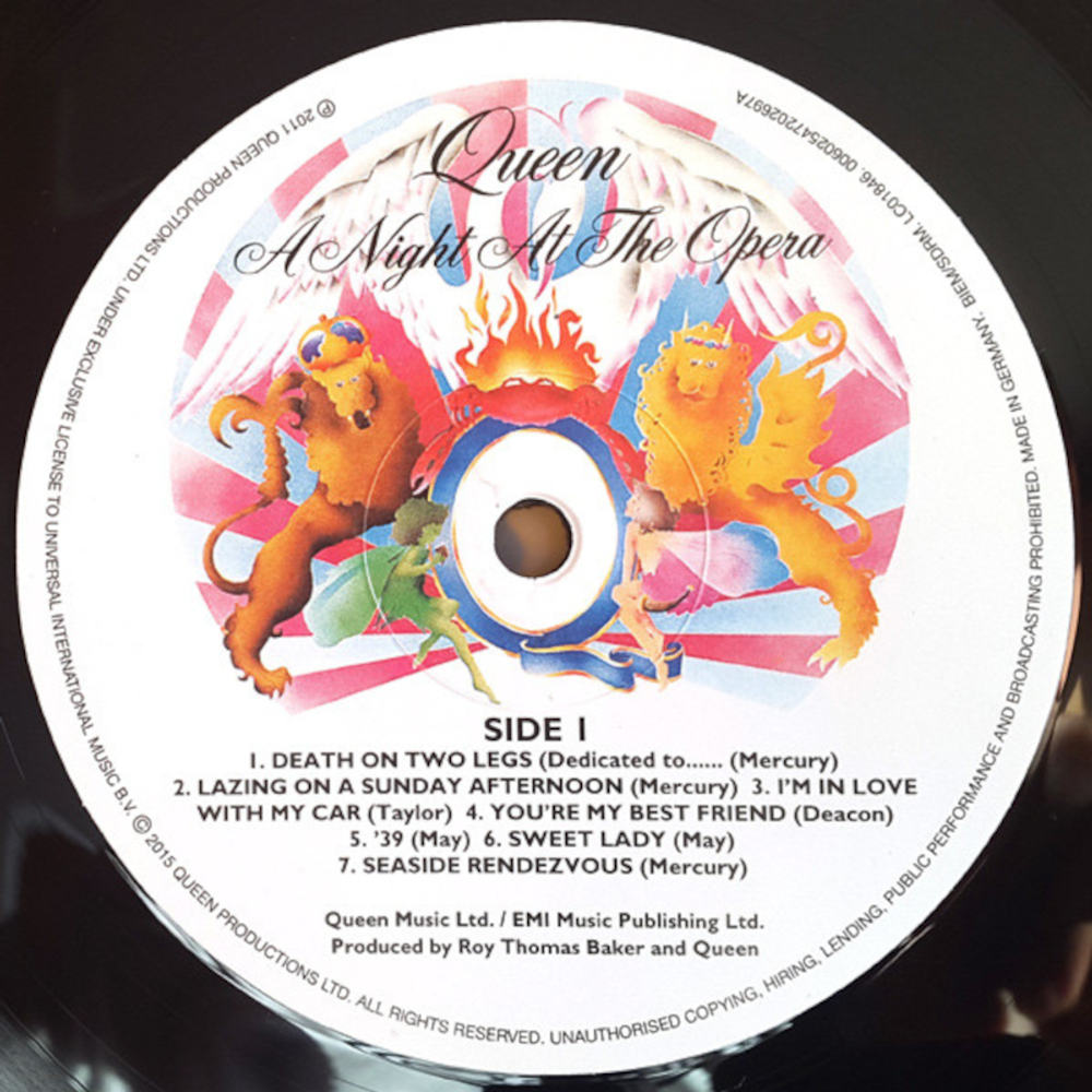 Queen / A Night At The Opera (LP)