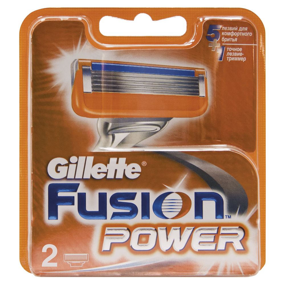 Сменные кассеты Gillette Fusion Power ProGlide 2шт