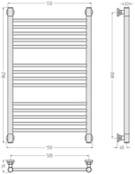 Сунержа Богема+ прямая 800х500