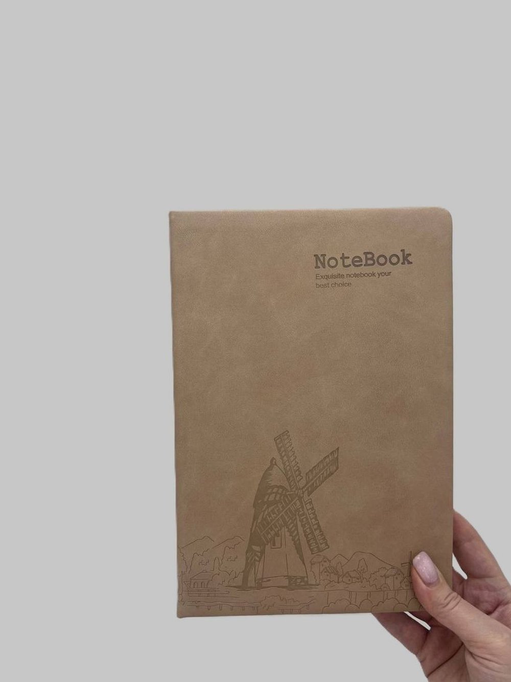 Блокнот 112 л. В5 25*17,5 см лин. бежевый (7674-8)