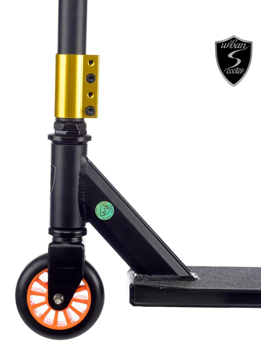 Трюковой самокат Urban Scooter Wave Light желтый