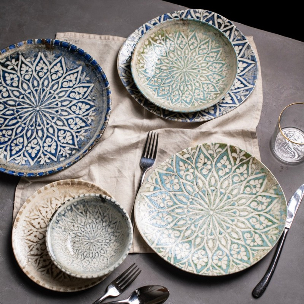 Granada Blue Тарелка глубокая 20см 550мл 1972 [12]