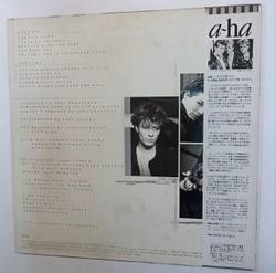 Винтажная виниловая пластинка A Ha Hunting High And Low (Japan 1985)