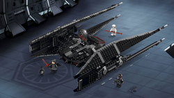 LEGO Star Wars: Истребитель СИД Кайло Рена 75179 — Kylo Ren's TIE Fighter — Лего Стар ворз Звёздные войны