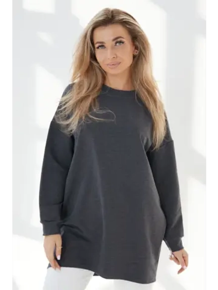 Кофта оверсайз больших размеров теплая свитшот