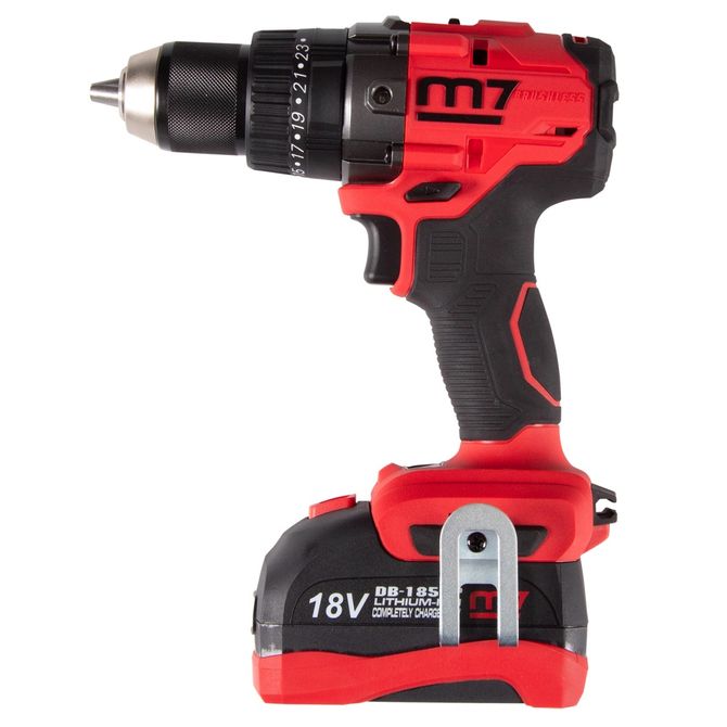 MIGHTY SEVEN (DH-101A) Аккумуляторная дрель-шуруповерт 18 В, ударная, кейс