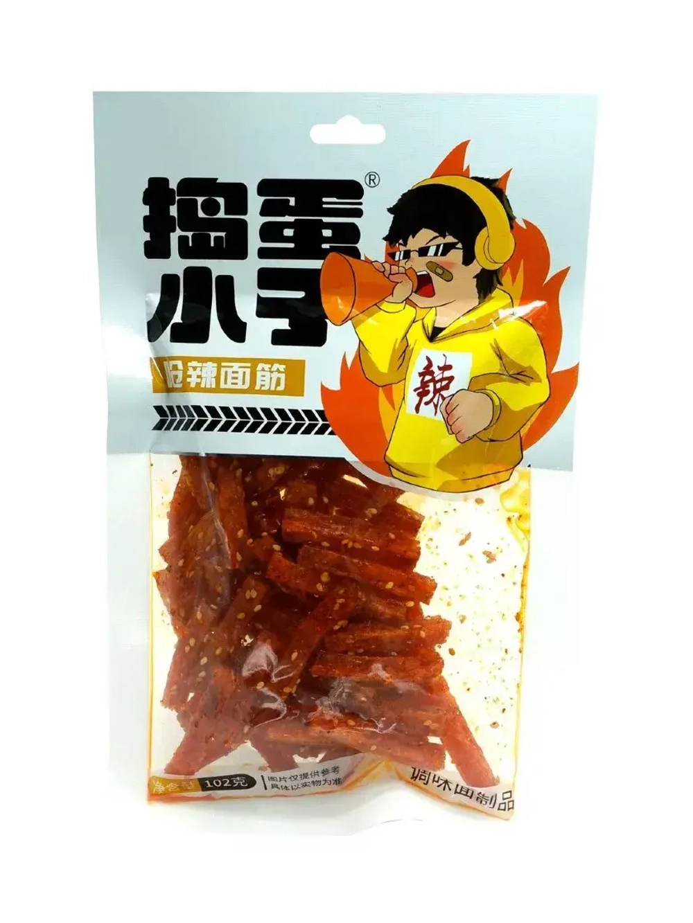 Набор острых Азиатских снеков ассорти видов 4 шт