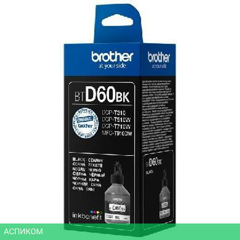 Чернила Brother BTD60BK черный