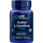 Acetyl-L-Carnitine 500 мг 100 капсул Life Extension