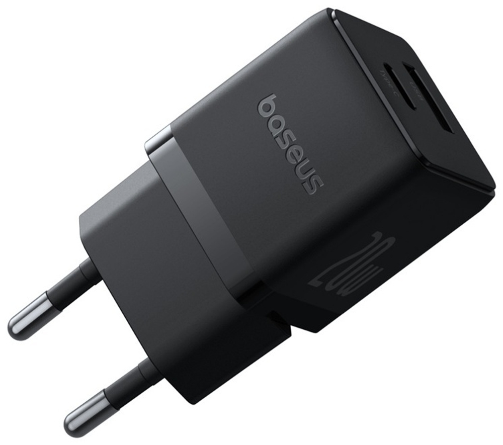 Зарядное устройство Baseus Palm USB Type-C, USB черный