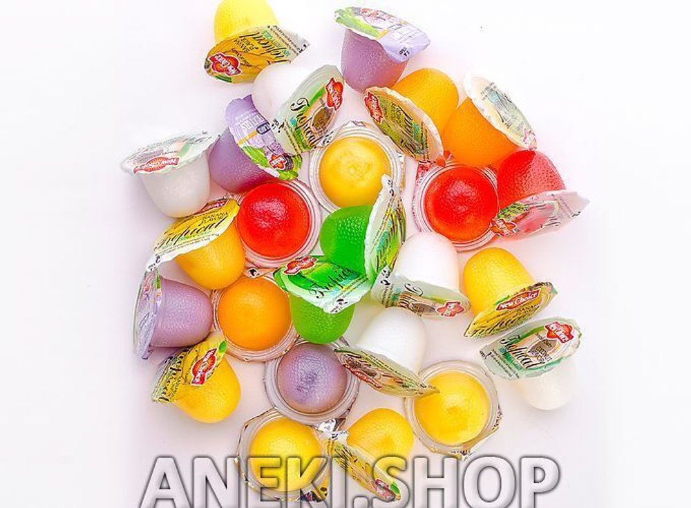 Желе мини-ассорти (дыня, арбуз, манго, банан, кокос, слива) 370 г New Choice