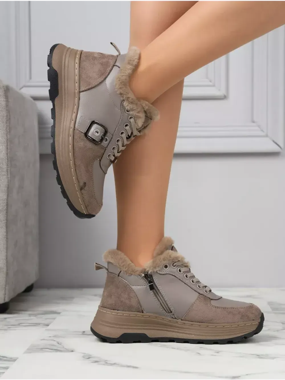 Кроссовки зимние