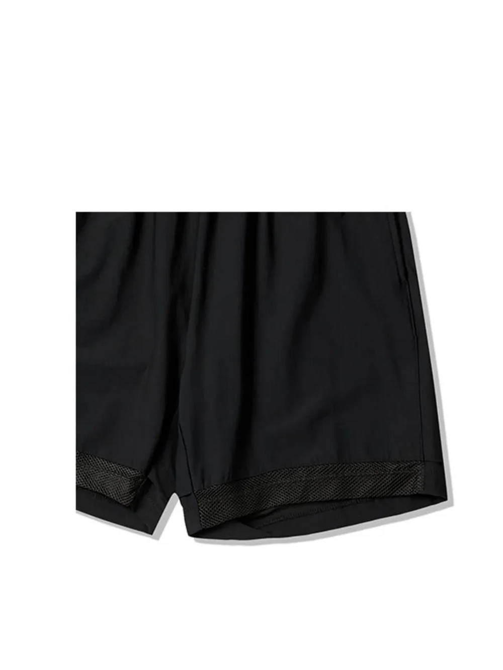 Многослойные шорты с сеткой