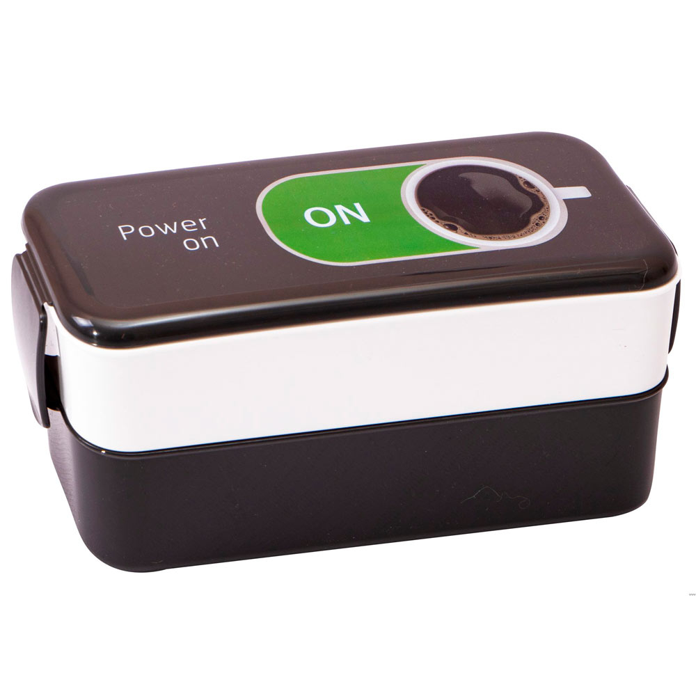 Контейнер для обеда 2 по 0,5л "Кофе"