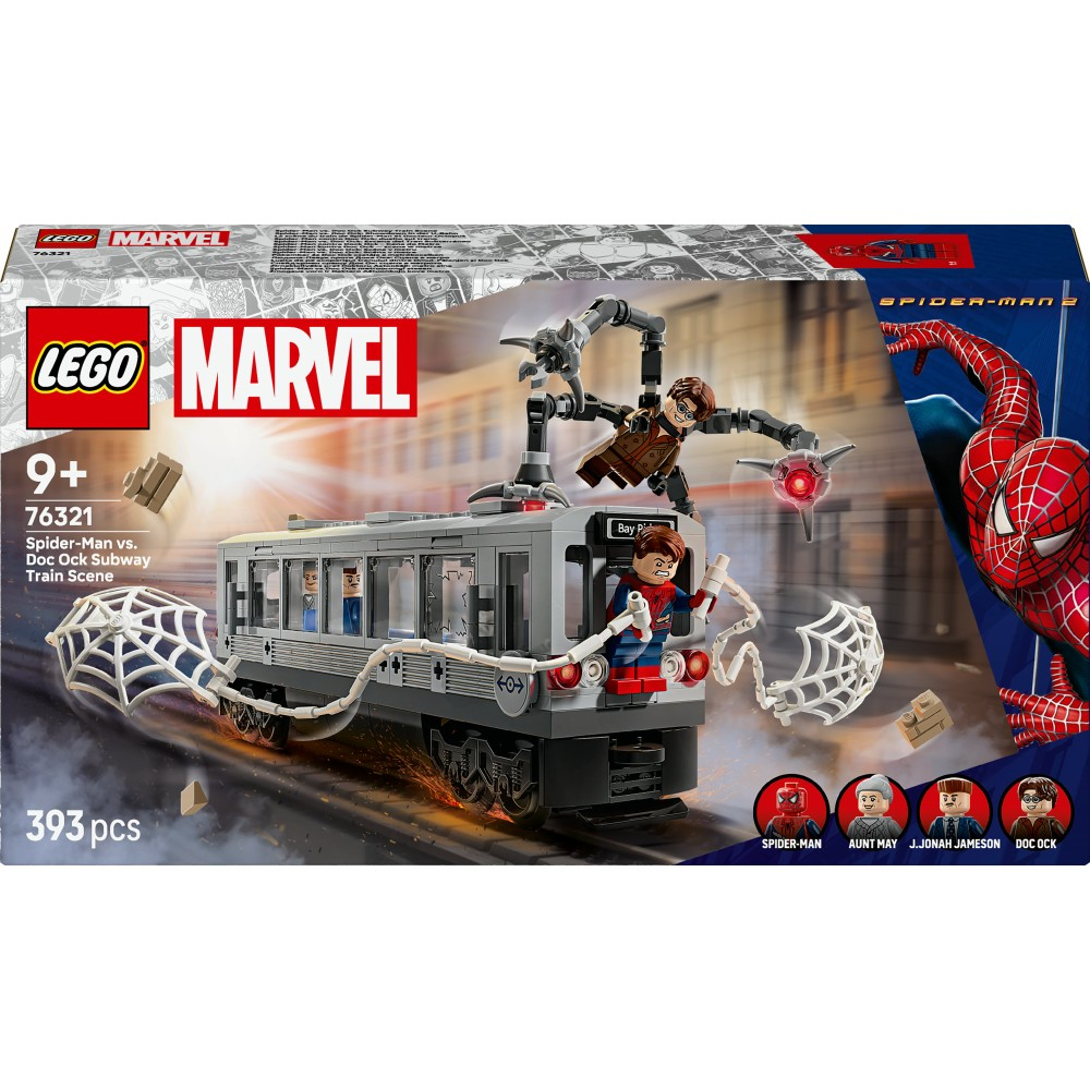 LEGO Marvel Super Heroes - Человек-паук против Доктора Окта - сцена в метро 76321