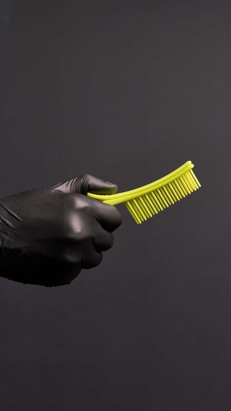 Набор зажимов с расческой (мелкий)