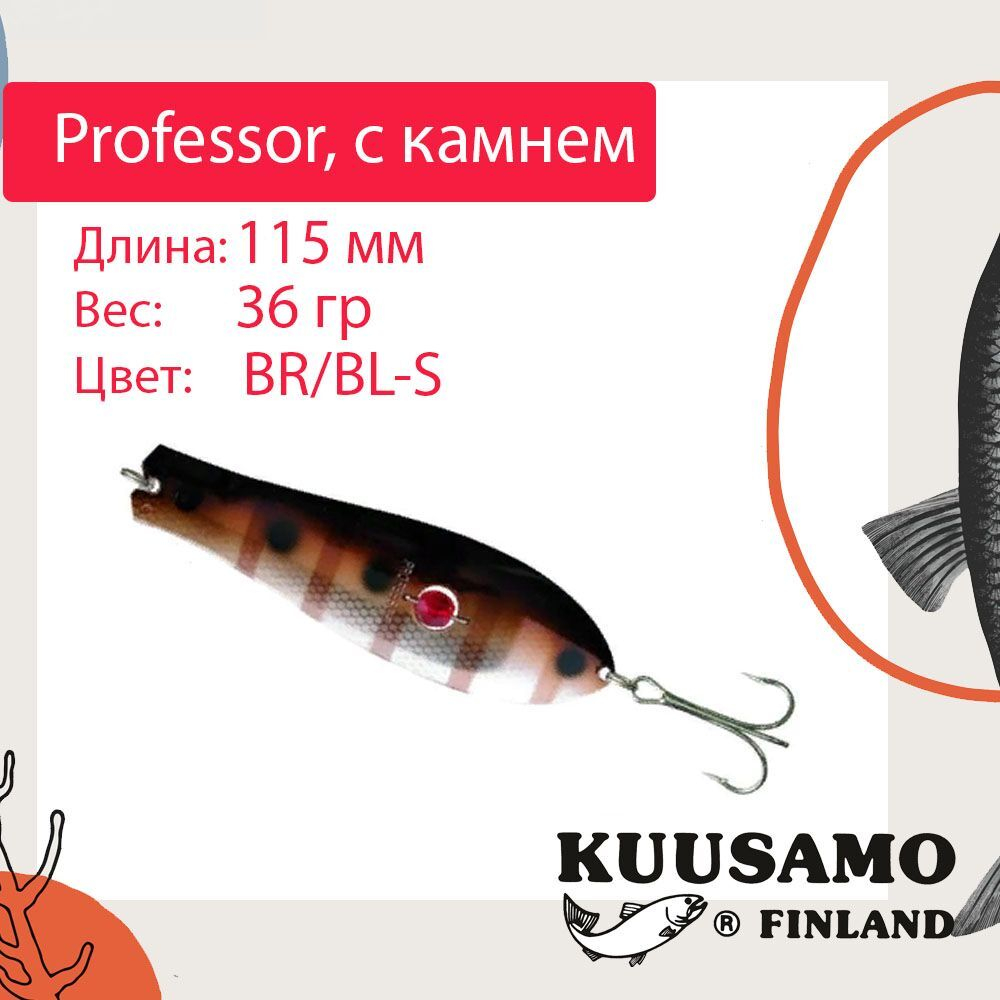 Блесна для рыбалки Kuusamo Professor