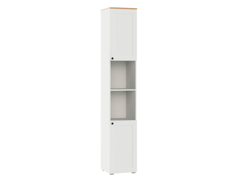 Остин Стеллаж 16.427 Белый шагрень/Дуб Вотан