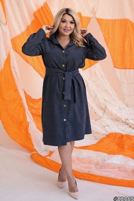 Платье-рубашка УК-8821-3 Fabrika