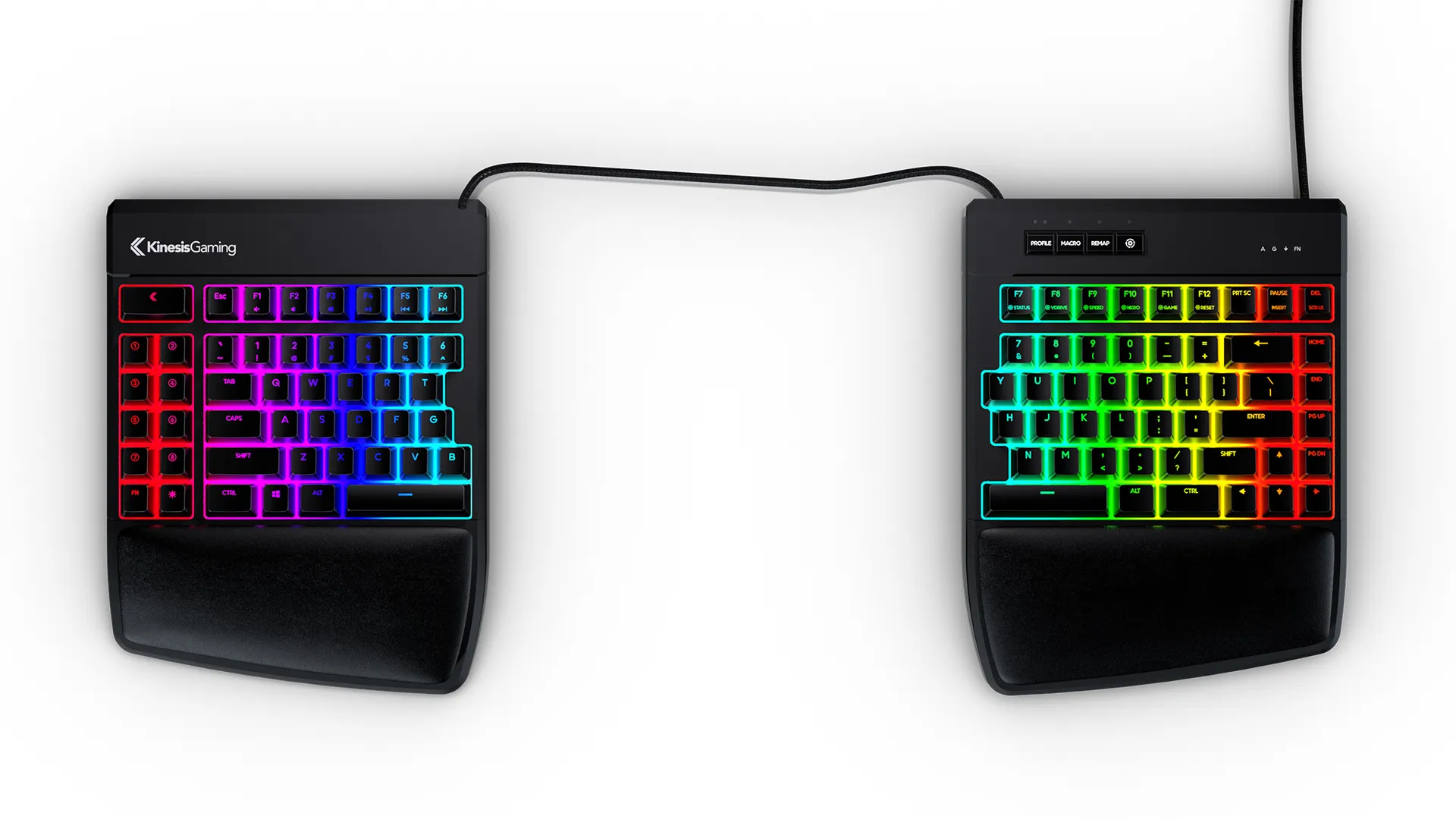 Kinesis Freestyle Edge RGB — купить на сайте профессиональных клавиатур  Geekboards