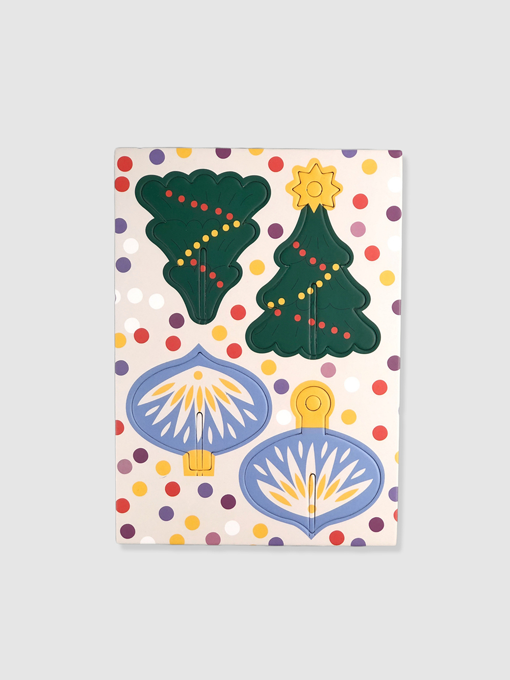 Украшения на ёлку Ёлочка и голубая игрушка