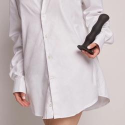 Фаллоимитатор Strap-On-Me Dildo Geisha Ball черный M, 16,5 см