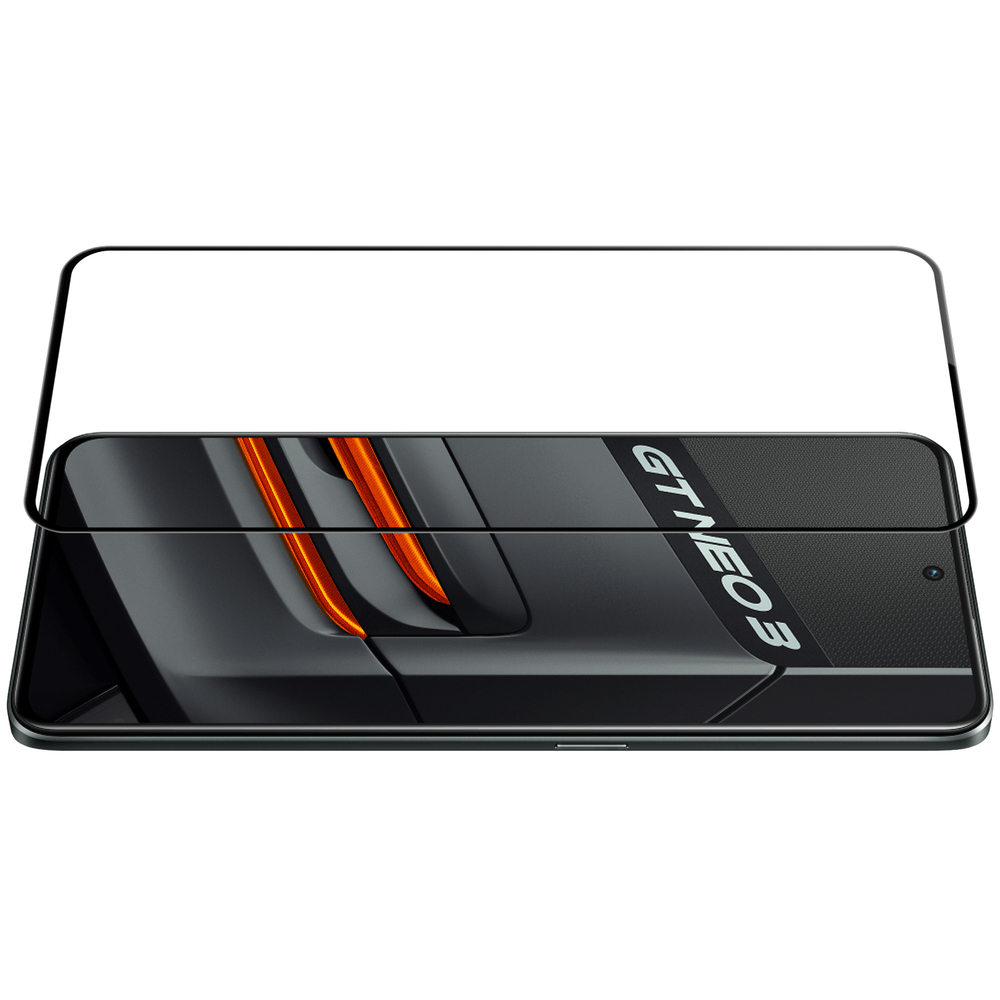 Закаленное стекло 6D с тонкими черными рамками для смартфона Realme GT Neo3, G-Rhino