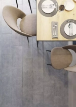 Кварц-винил SPC AlixFloor Stone Line 4 мм Камень Темно-Серый 1.861 м2