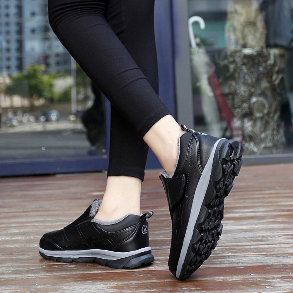 CHENGSHILUOTUO Elderly Insulated Shoes Unisex