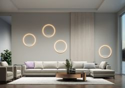 Настенный светодиодный светильник Maytoni Rim MOD058WL-L50W4K